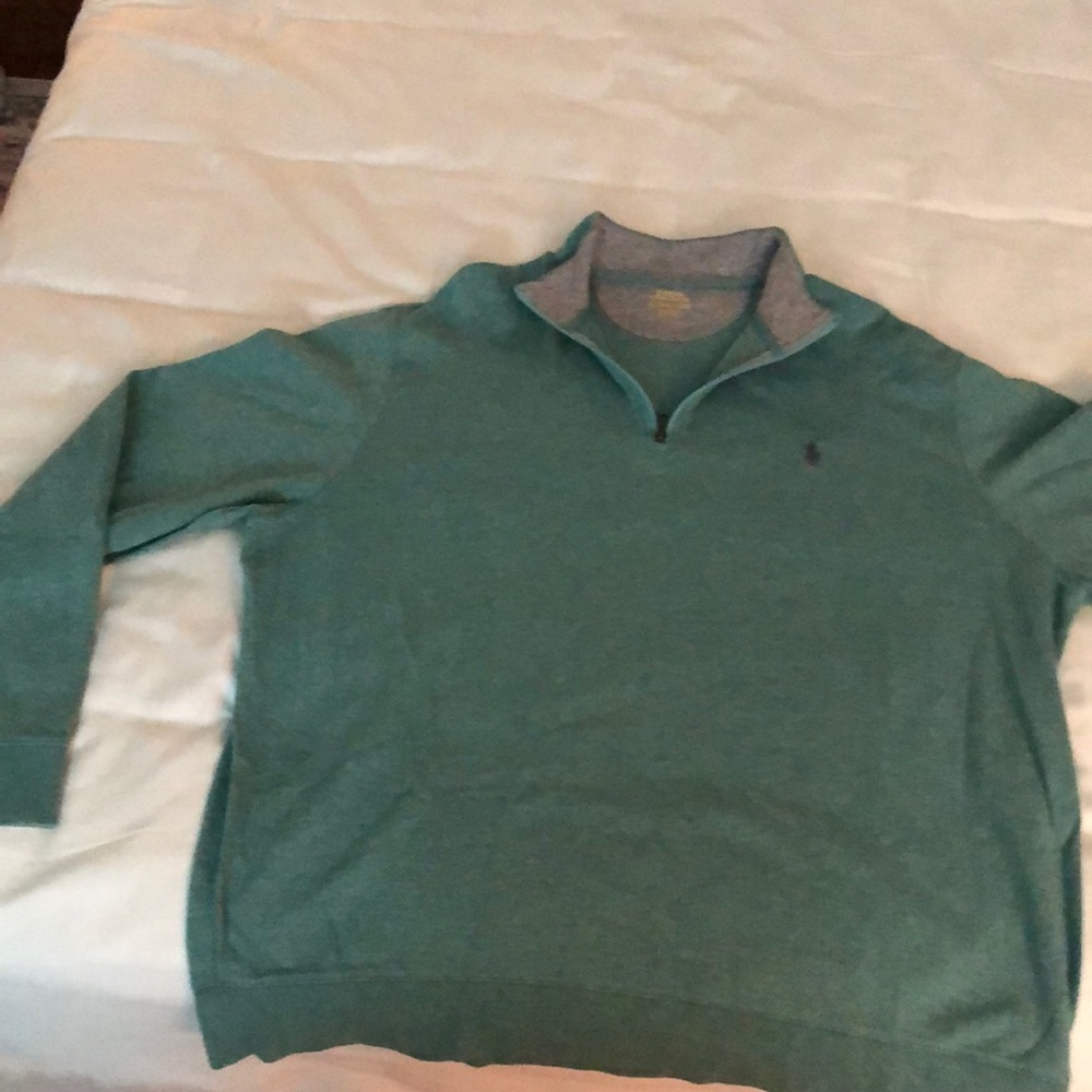 Zip up sweater pull over